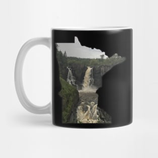 Minnesota Outline (Grand Portage State Park) Mug